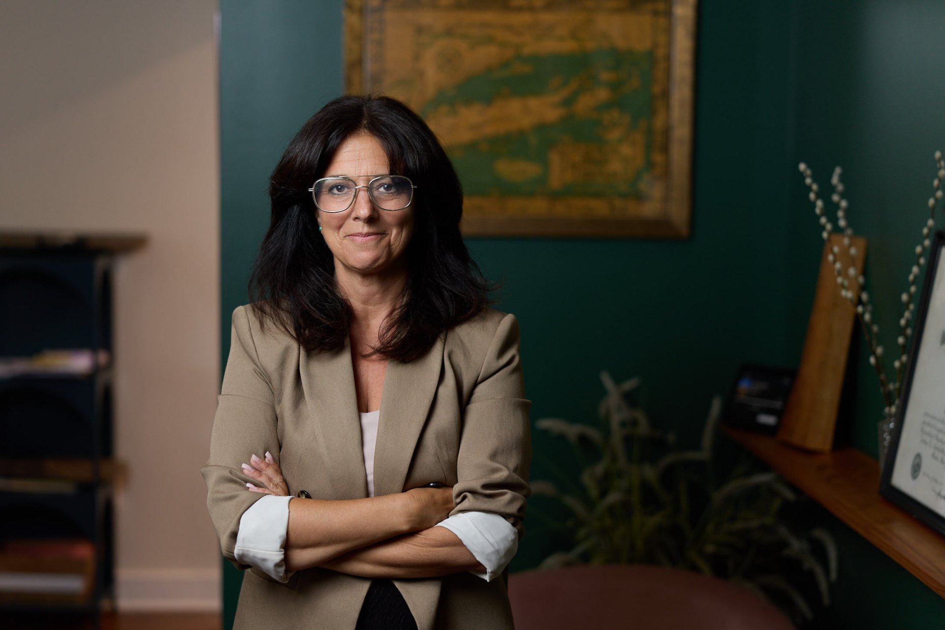 Attorney Tara J. Galbo in her Milford, Connecticut office